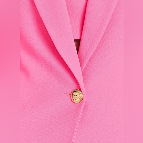 Retrofete Kristen Blazer Jacket Hyper Pink XS NWT - Picture 6 of 14